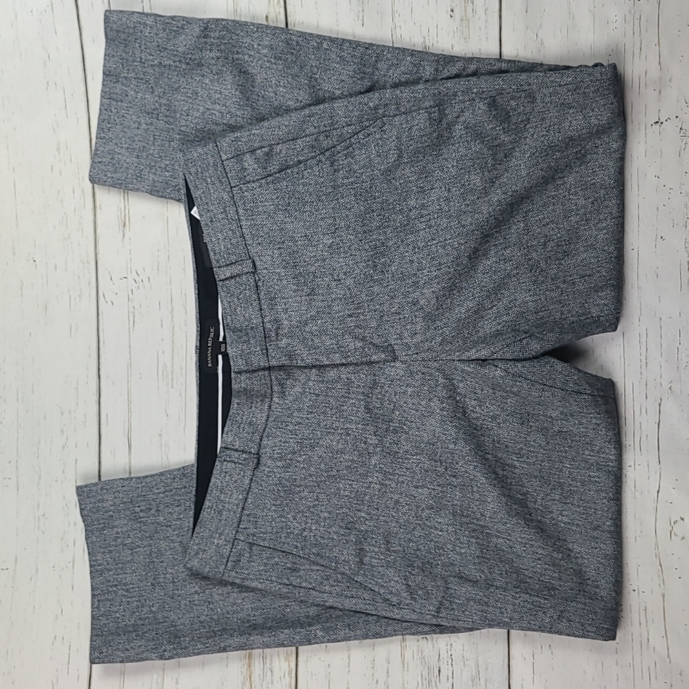 Banana Republic Wool Blend Ryan Style Dress Pants Size 10 Short